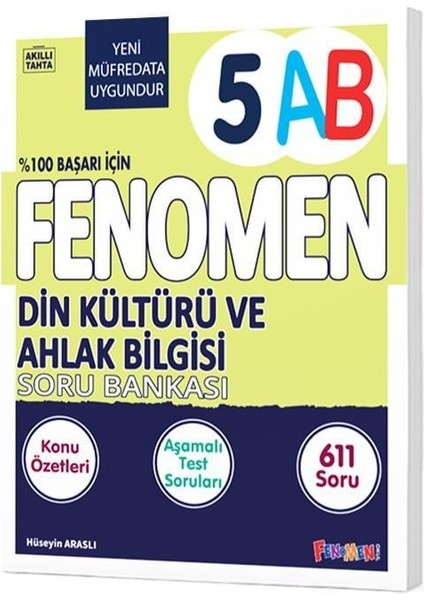 2025 5. Sınıf Din Kültürü ve Ahlak Bilgisi A-B Konu Özetli Soru Bankası