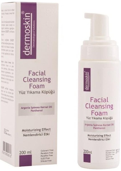 Facial Cleansing Foam 200 ml Temizleme Köpüğü - Diş Beyazlatıcı Köpük Hediye