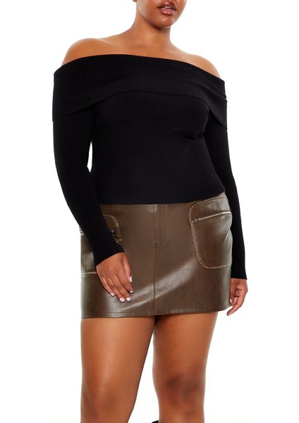 Plus Size Madonna Yaka Kazak fiyatları