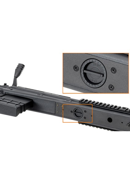 CM.707-U – Bolt-Action Keskin Nişancı Airsoft Tüfek - Siyah modelleri