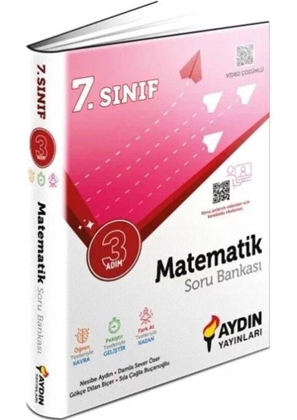Aydın 2024 7. Sınıf Matematik Üç Adım Soru Bankası