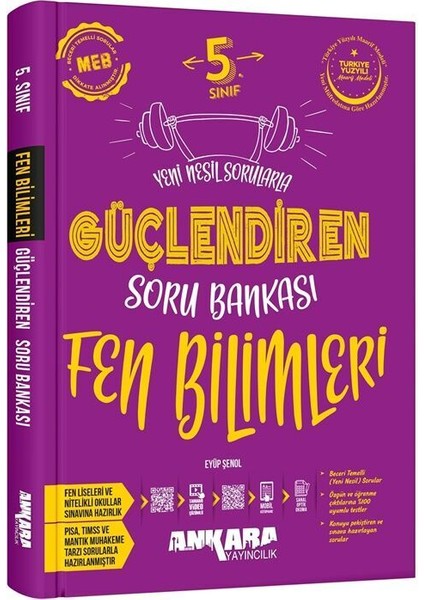 Ankara 2025 5. Sınıf Fen Bilimleri Güçlendiren Soru Bankası Güncel Müfredat