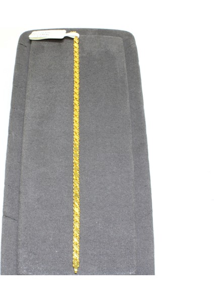 14 Ayar Altın Pullu Künye Bileklik fiyatları