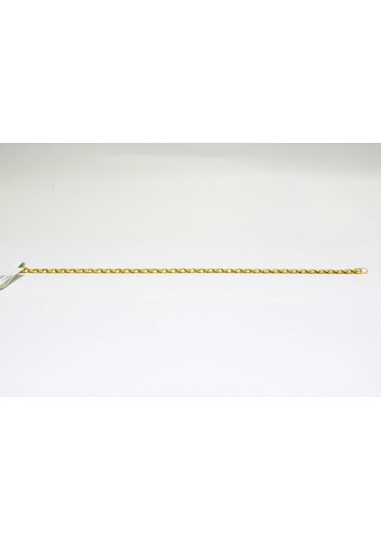 14 Ayar Altın Pullu Künye Bileklik indirimleri