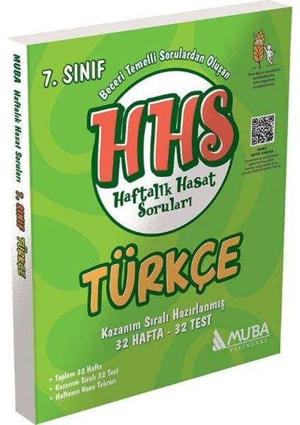 7.Sınıf Türkçe Haftalık Hasat Soruları HHS