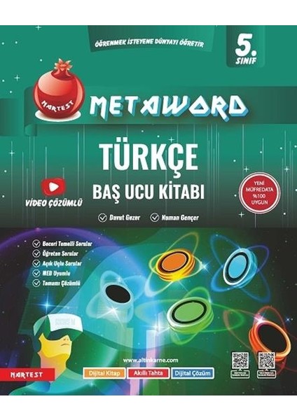 5. Sınıf Metaword Türkçe Baş Ucu Kitabı