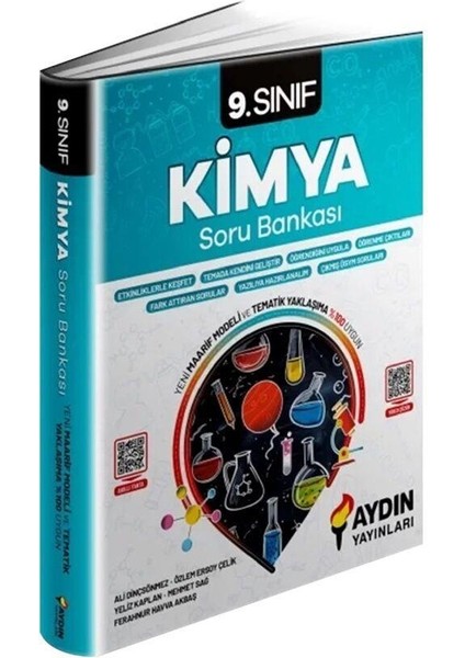 9. Sınıf Kimya Konu Özetli Soru Bankası Aydın Yayınları (2024-2025)
