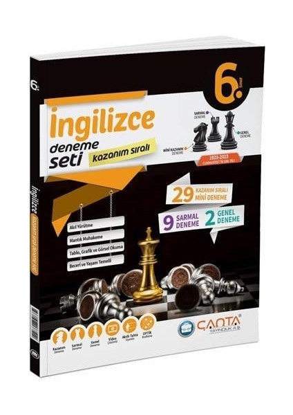 Çanta 2025 6. Sınıf Ingilizce Kazanım Sıralı Deneme Seti
