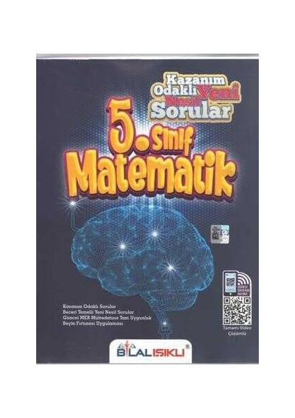 5. Sınıf 2025 Matematik Kazanım Odaklı Soru Bankası