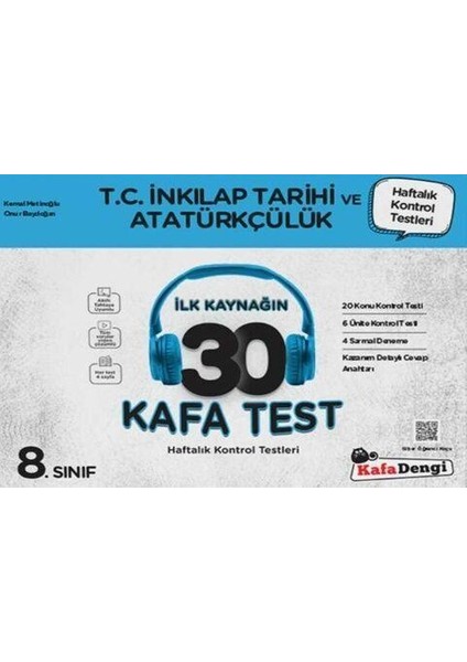 8.Sınıf Inkılap Tarihi ve Atatürkçülük Kafa Testi