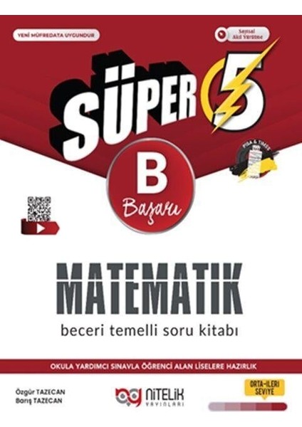 5. Sınıf Matematik (B) Beceri Temelli Soru Kitabı