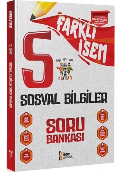 Farklı İsem 5. Sınıf Sosyal Bilgiler Soru Bankası