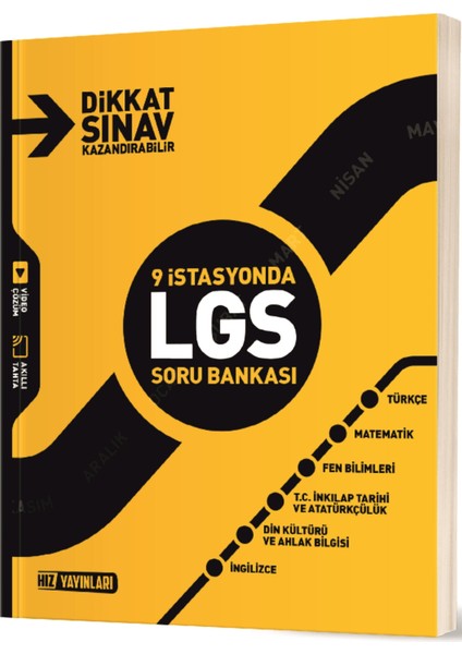 8. Sınıf 9 İstasyonda Lgs Soru Bankası