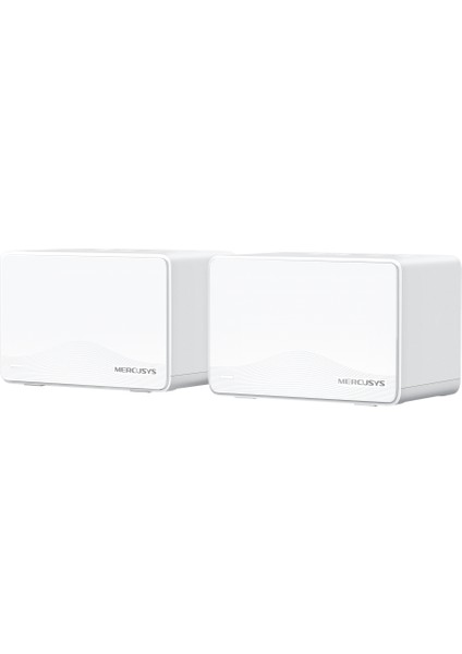 Halo H25BE(2-PACK) | Wi-Fi 7 Mesh Sistemi | BE3600 Mbps Hız | Fiber Uyumlu | Dual-Band | 3X1G Port | 460 M² Kapsama | Mlo | 320 Mhz, 4k-Qam | 8k Yayın | Kolay Kurulum ve Kullanım