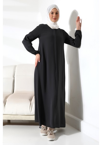 Ihvan Elit Kumaş Siyah Aveze Ferace fırsatları