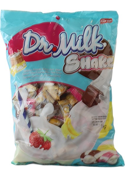 Dr. Milk Shake Mix Şeker 1000 Gr. (1 Poşet)