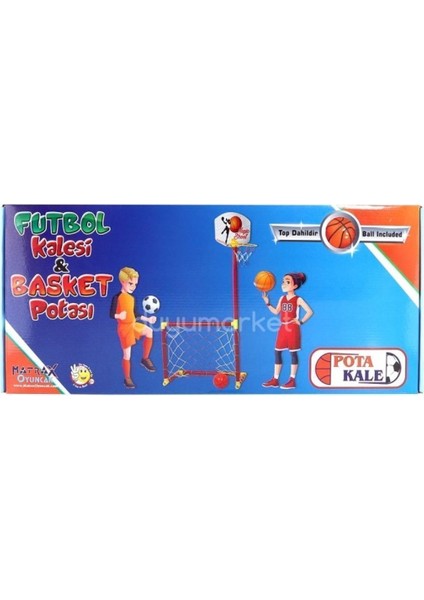 PORTATİF KALE-BASKET POTASI (2si 1 arada) modelleri