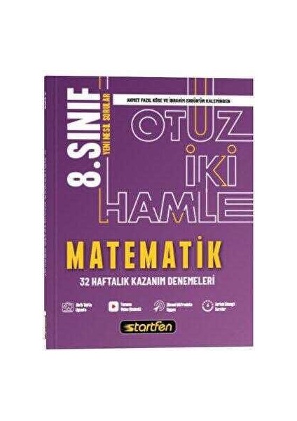 8. Sınıf Matematik 32 Hamle Kazanım Denemeleri
