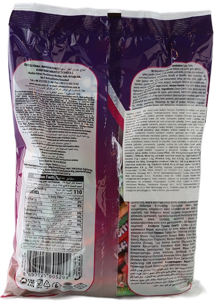 Toffix Stick Meyveli Mix Şeker 800 Gr. (1 Poşet) modelleri