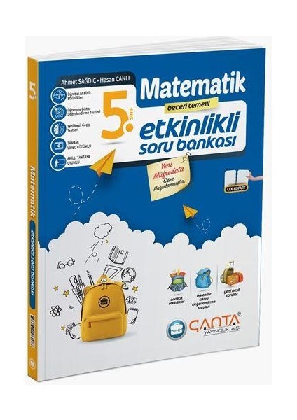 2025 5. Sınıf Matematik Etkinlikli Kazanım Soru Bankası