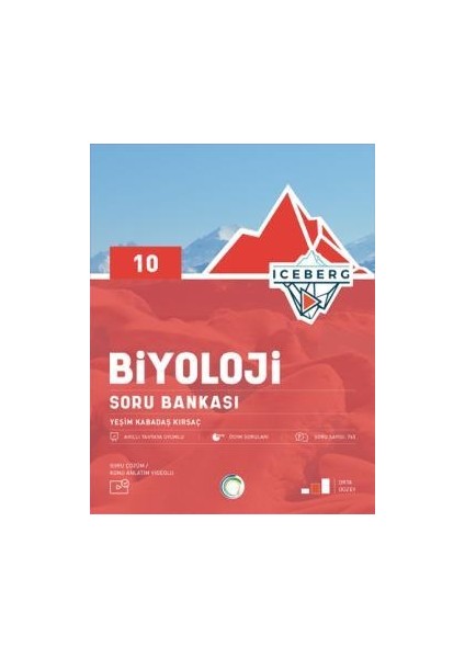 10. Sınıf Iceberg Biyoloji Soru Bankası - Yeşim Kabadaş Kırsaç