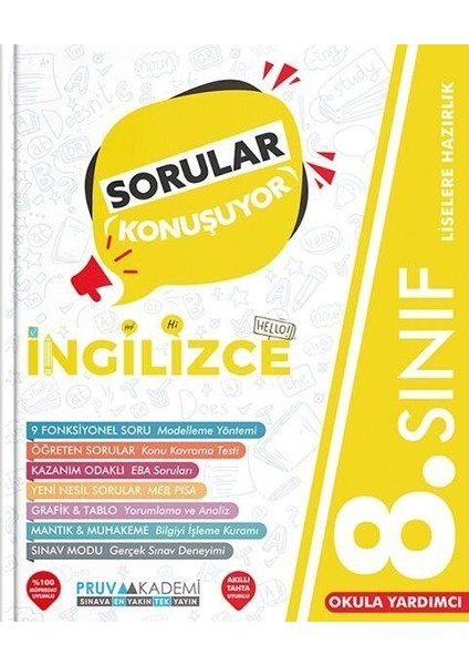 8. Sınıf İngilizce Sorular Konuşuyor