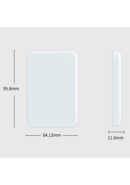 MagSafe 20W Manyetik Kablosuz Hızlı Şarj Powerbank iPhone & Tüm MagSafe Cihazlarla Uyumlu Battery Pack