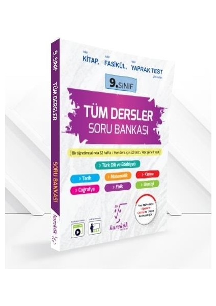 (Sınıf: 9) Tüm Dersler Soru Bankası 2024