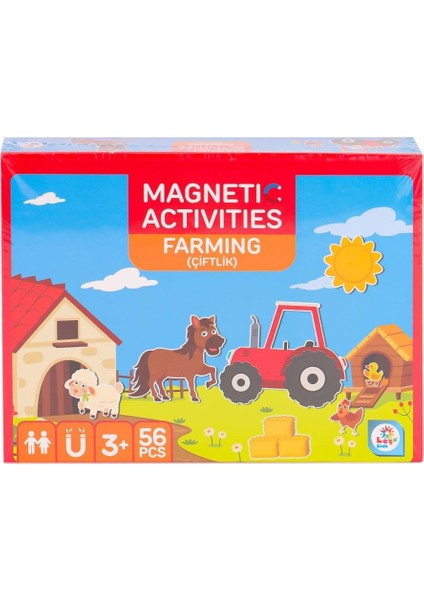 Nessiworld LC7984 Manyetik Aktivite Çiftlik -Laçokids