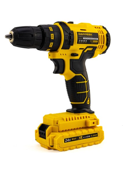 Darbeli Vidalama Seti 24V Şarjlı Akü ve Taşıma Çantası ile Kullanıma Hazır fırsatları