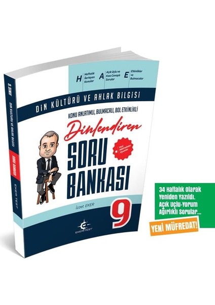 9. Sınıf Dinlendiren Soru Bankası (Eker Test) Yeni Müfredat