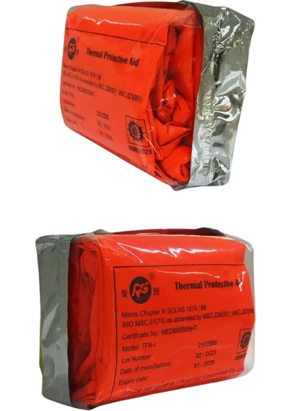 Acil Durum Deprem Termal Koruyucu Elbise, Afet Koruyucu Elbise modelleri