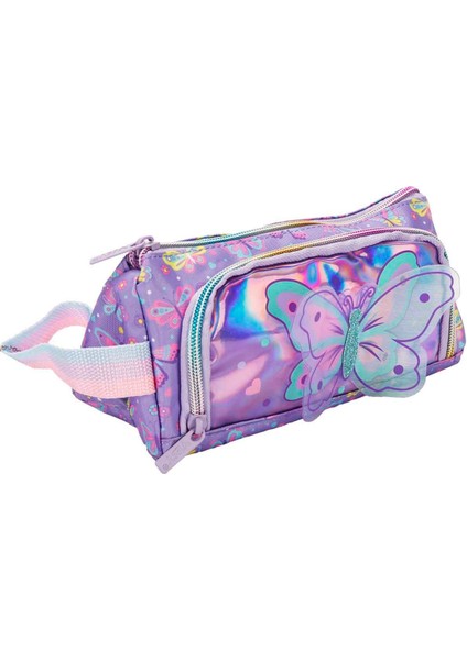 Kelebek Desenli Mor Kalem Kutusu VST-KCS0039 fiyatları