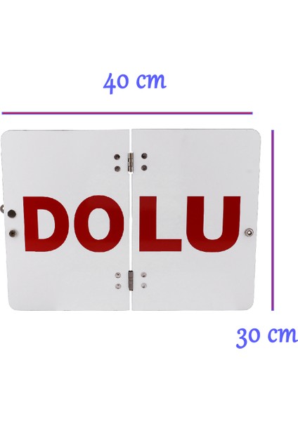 Adr Metal Boş- Dolu Uyarı Levhası 40X30 cm Reflektörlü Parlayan Katlanır Uyarı Levha 1 Adet fiyatları