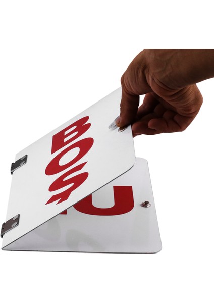 Adr Metal Boş- Dolu Uyarı Levhası 40X30 cm Reflektörlü Parlayan Katlanır Uyarı Levha 1 Adet indirimleri