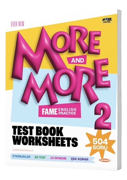 2.Sınıf English Worksheets &Test Book