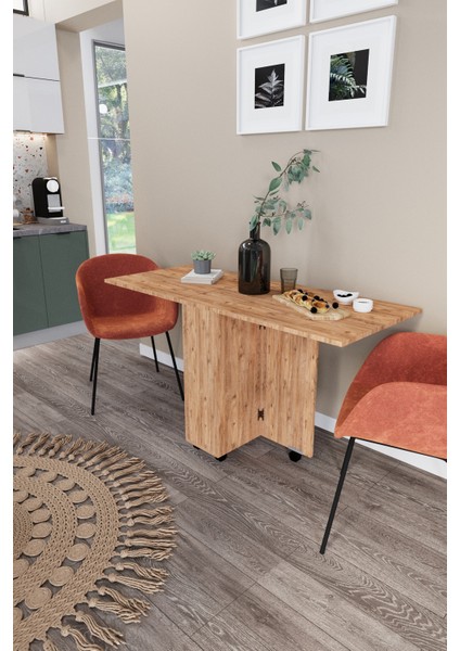 Ultra Flamingo Pratik Portatif Katlanır Masa Mutfak ve Yemek Masası