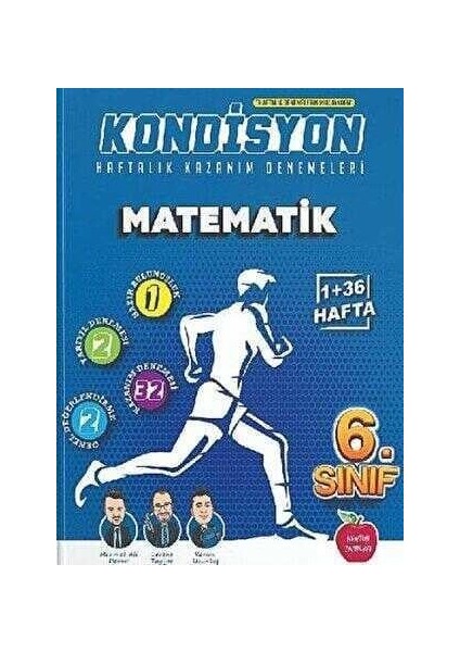 6. Sınıf Kondisyon Matematik Denemeleri 37 Hafta Yeni