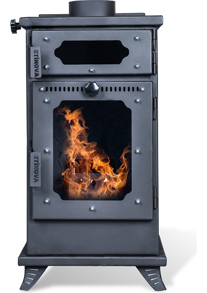 Pelet Sobası M002 Mini Fırınlı Pelet Sobası modelleri