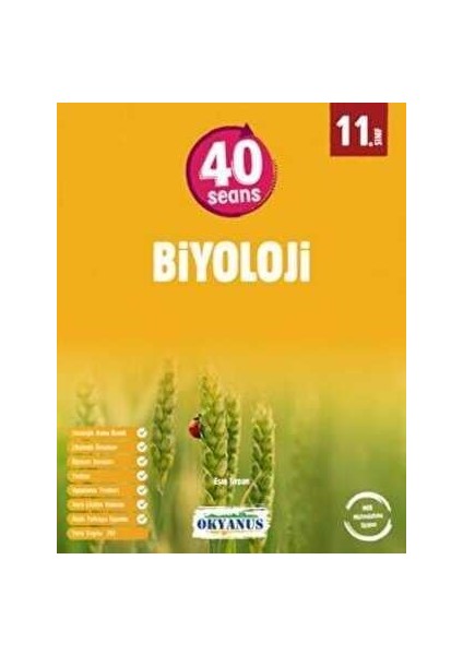 11. Sınıf 40 Seans Biyoloji