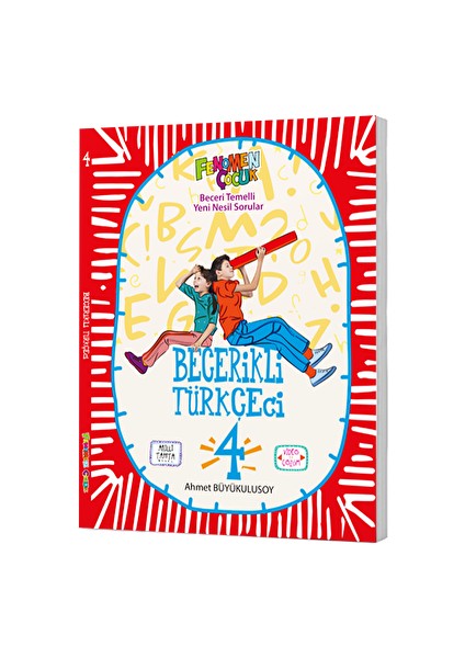 Fenomen Çocuk 4. Sınıf Becerikli Türkçeci Yeni Nesil Soru Bankası