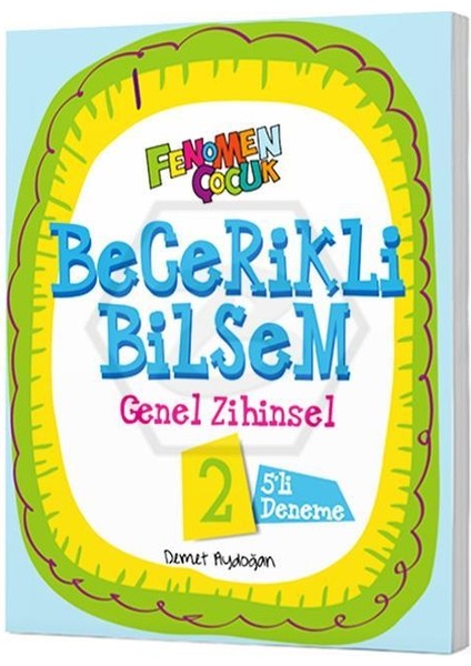 Fenomen Çocuk 2024 2. Sınıf Becerikli Bilsem Genel Zihinsel (5 Deneme)