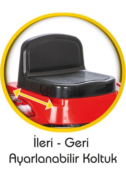 Pedallı Traktör Active Model Yeşil Ayarlanabilir Koltuk ve Havalı Kornalı 50x95x51 cm fırsatları
