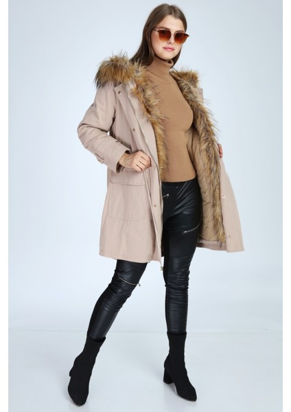 Veger Ihracat Üretim Parka Içi Kapitone Astarlı