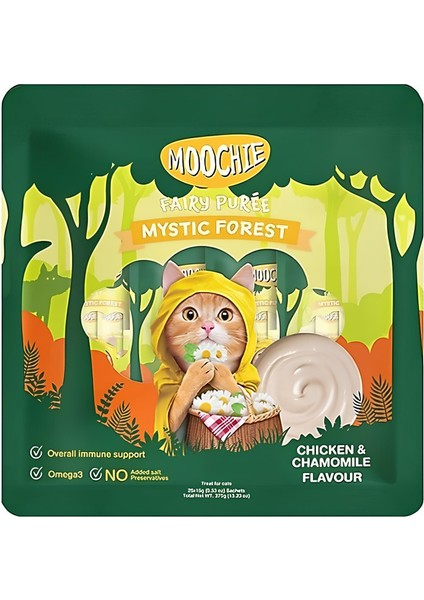 Sıvı Kedi Ödülü Tavuk-Papatya 25X15 gr