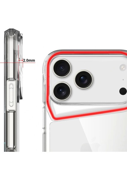 Apple iPhone 17 Pro Max Kılıf Redclick T-Max Kapak fırsatları