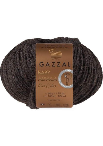 Baby Alpaca Pure Colors (50GR) El Örgü Ipliği