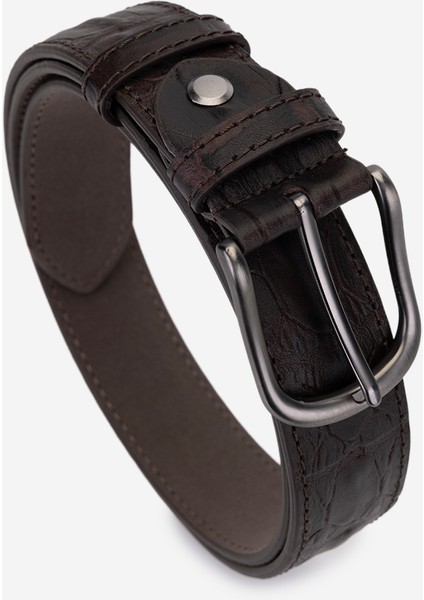 Erkek Hakiki Deri Khv Kroko Bsk Klasik Kemer 171 2007 Erk Kmr Y25 Khv Kroko Bsk fiyatları