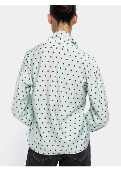 Puantiye Desenli Gömlek fırsatları