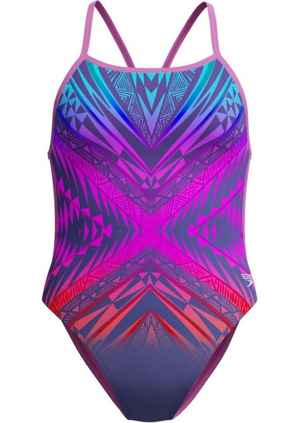 Vback Kaleidoscope Kadın Mayosu